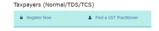 Online Application on the GST Portal