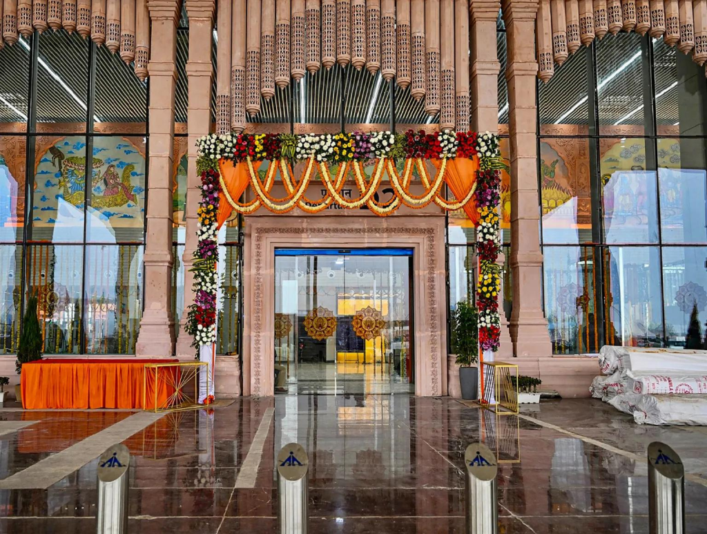 Ayodhya Airport opening interior image 2