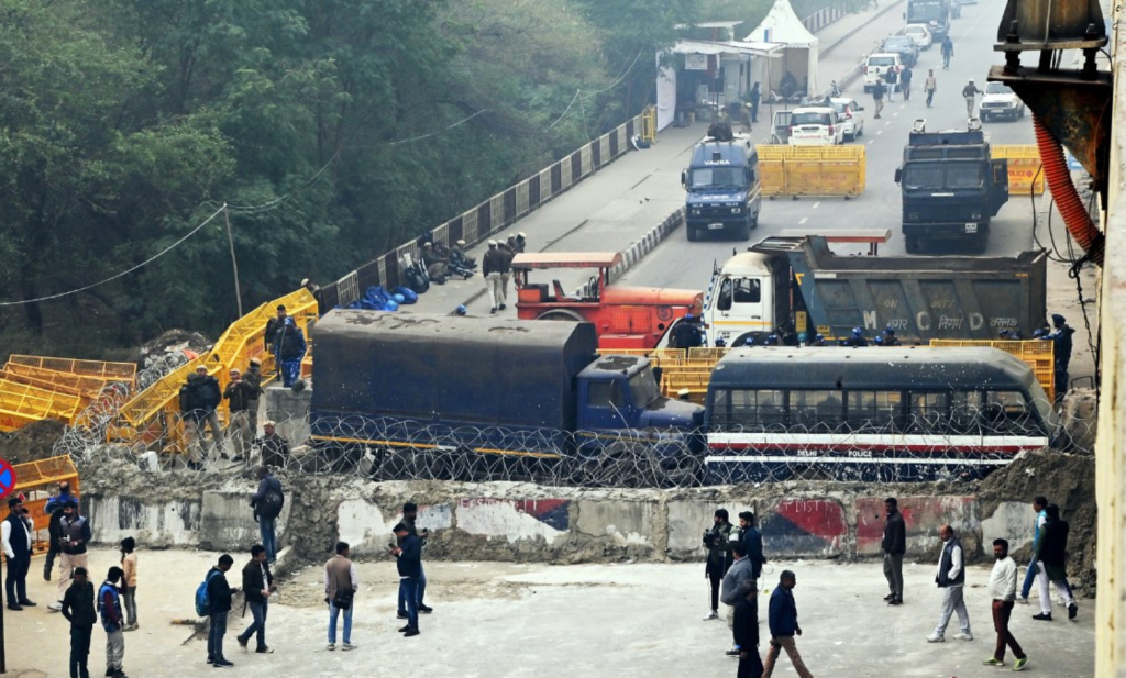 Farmers Protests at Shambhu Border - Police has sealed the border to restrict them travelling to Delhi-1