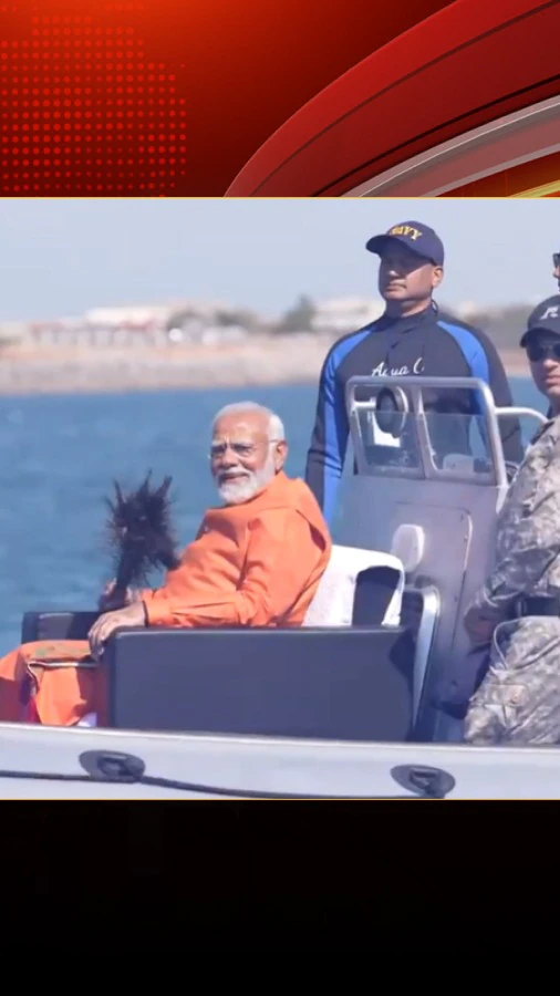 PM MODI'S UNDERWATER DWARKA DARSHAN-2