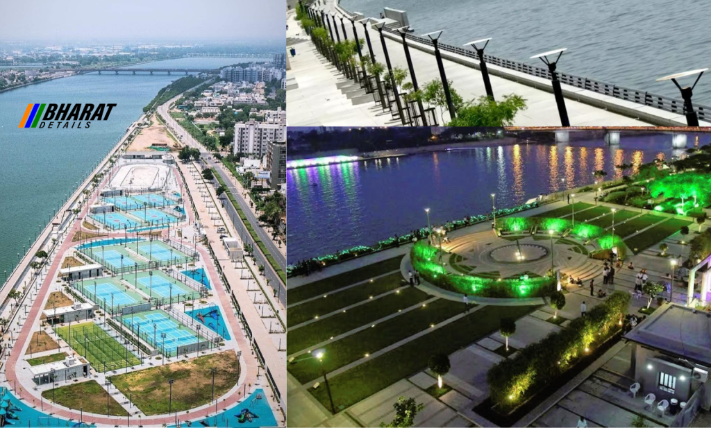 SABARMATI RIVERFRONT DRONE VIEW