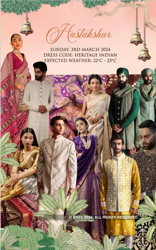 Anant Ambani wedding day 3 dress code